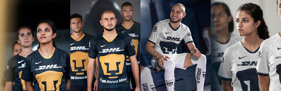 camisetas futbol Pumas UNAM